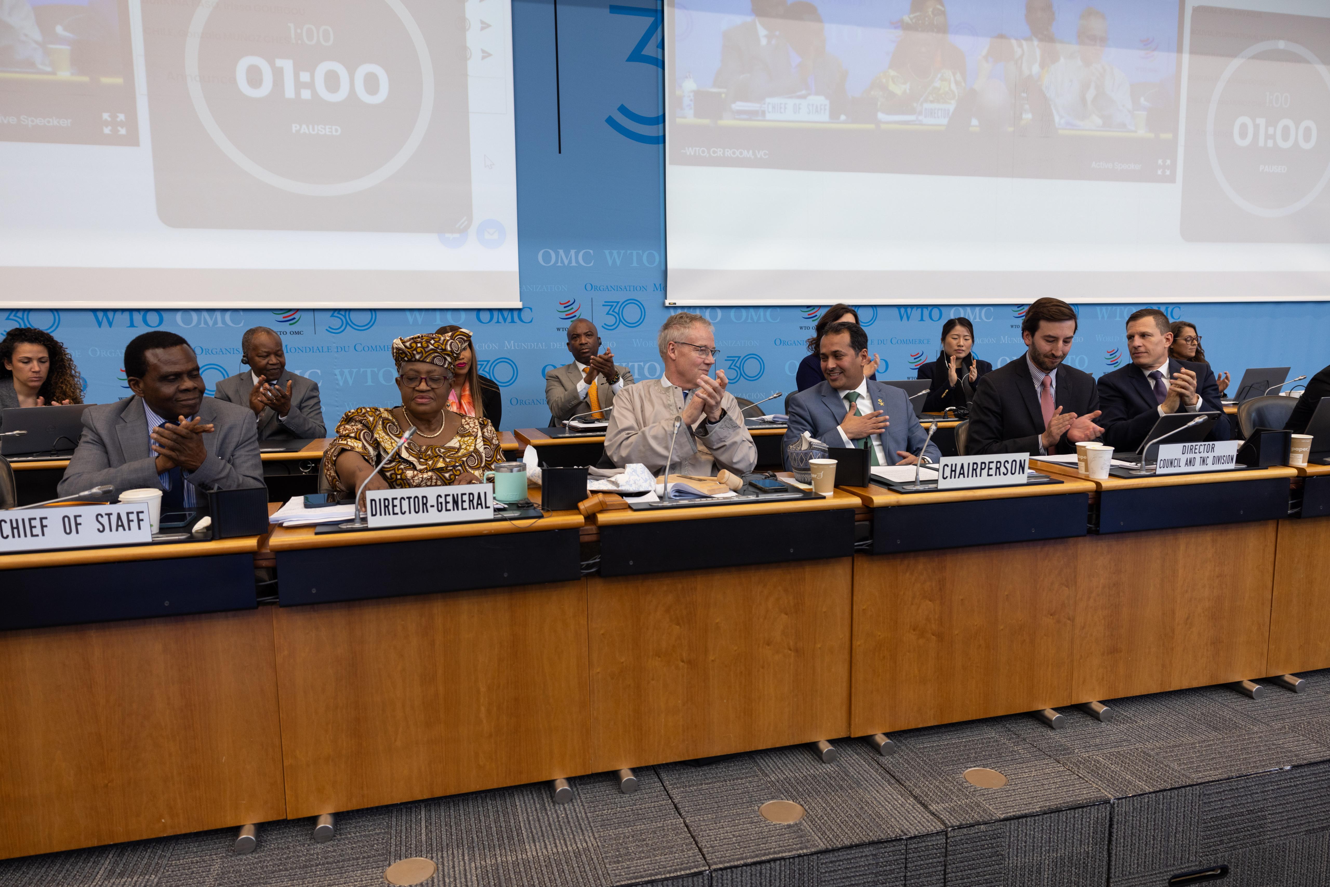 The Kingdom Chairs the General Council of the World Trade Organization 2025 – 2026