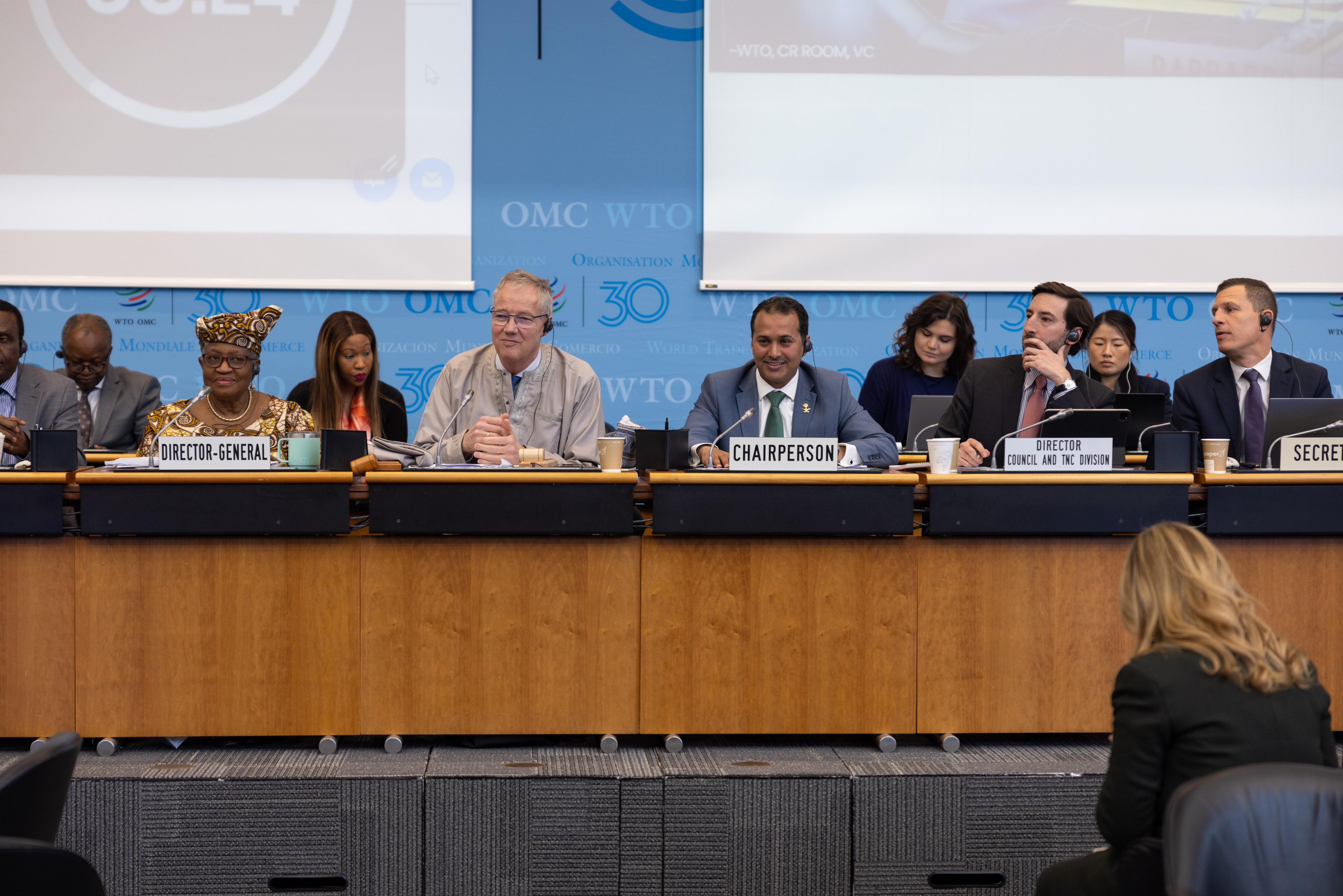 The Kingdom Chairs the General Council of the World Trade Organization 2025 – 2026