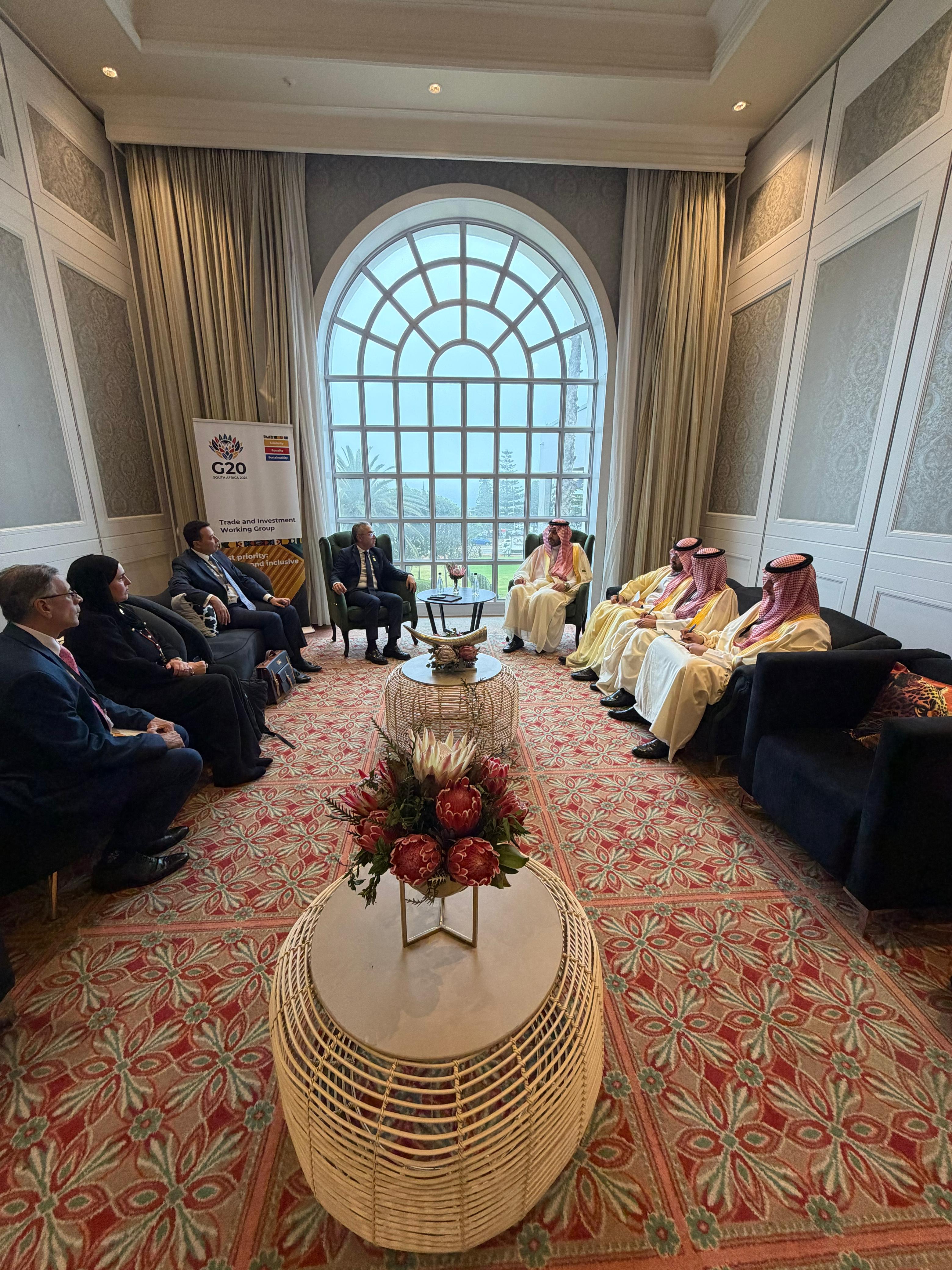 المملكة تشارك في الاجتماع الوزاري مجموعة التجارة والاستثمار بمجموعة العشرين وتؤكد دورها في تعزيز التجارة العالمية