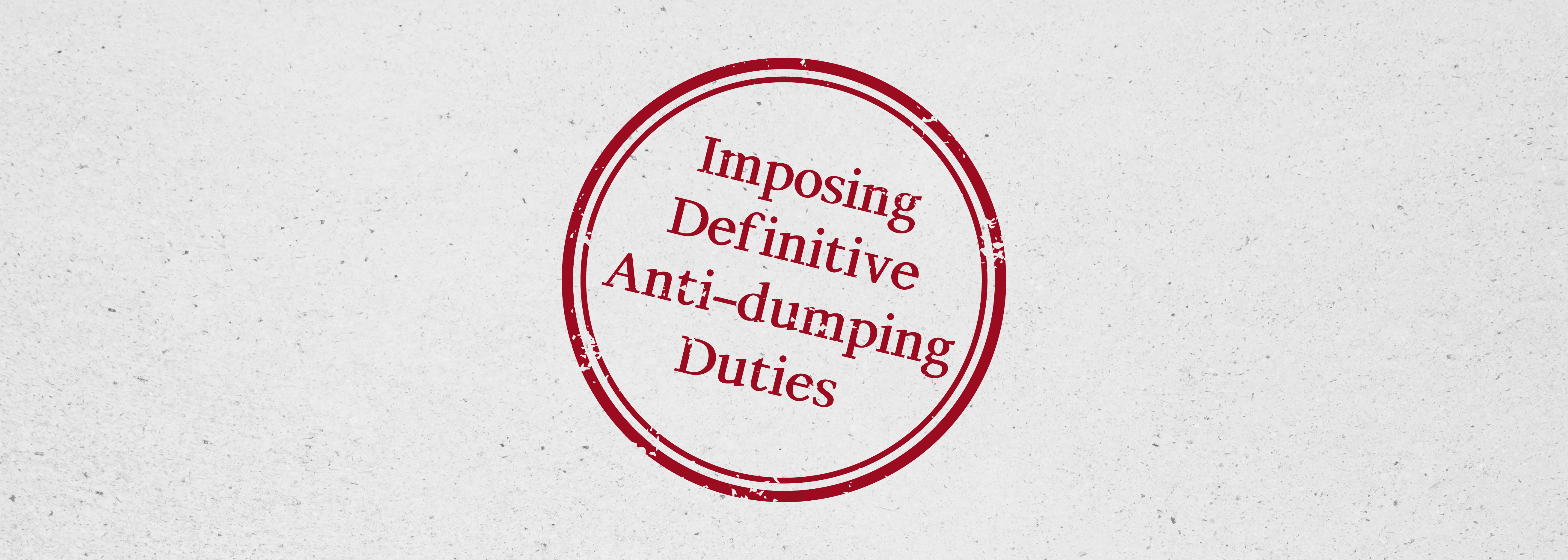 The General Authority of Foreign Trade Announces the Imposition of Definitive Anti-Dumping Measures on the Imports of Cast Iron Pipes and Hollow Tubes (Ductile Iron Pipes), with Diameters from 100 mm to 1000 mm Originating in or Exported from the Republic