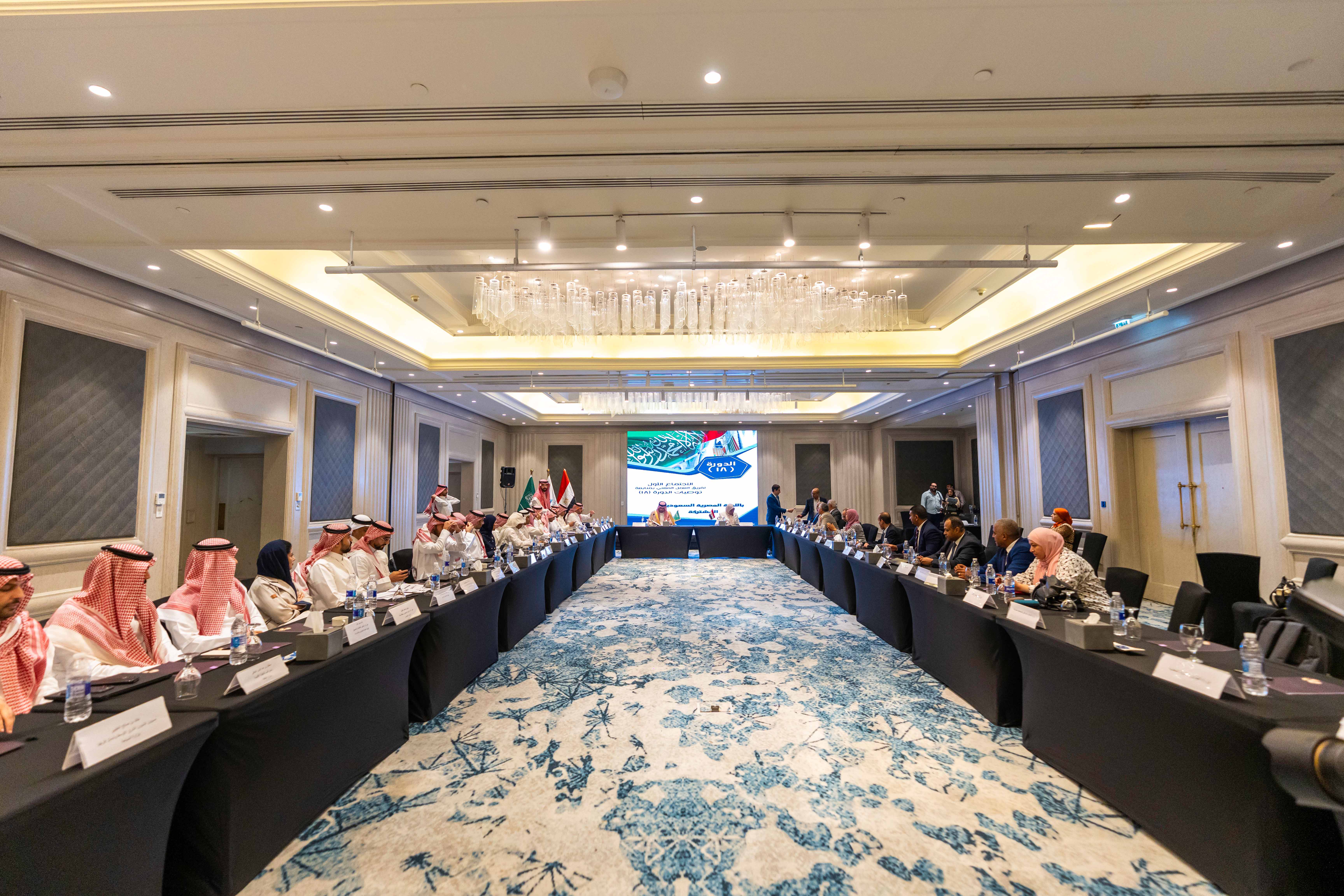 The 1st Meeting of the Technical Follow-Up Team of the Saudi-Egyptian Joint Committee in Cairo
