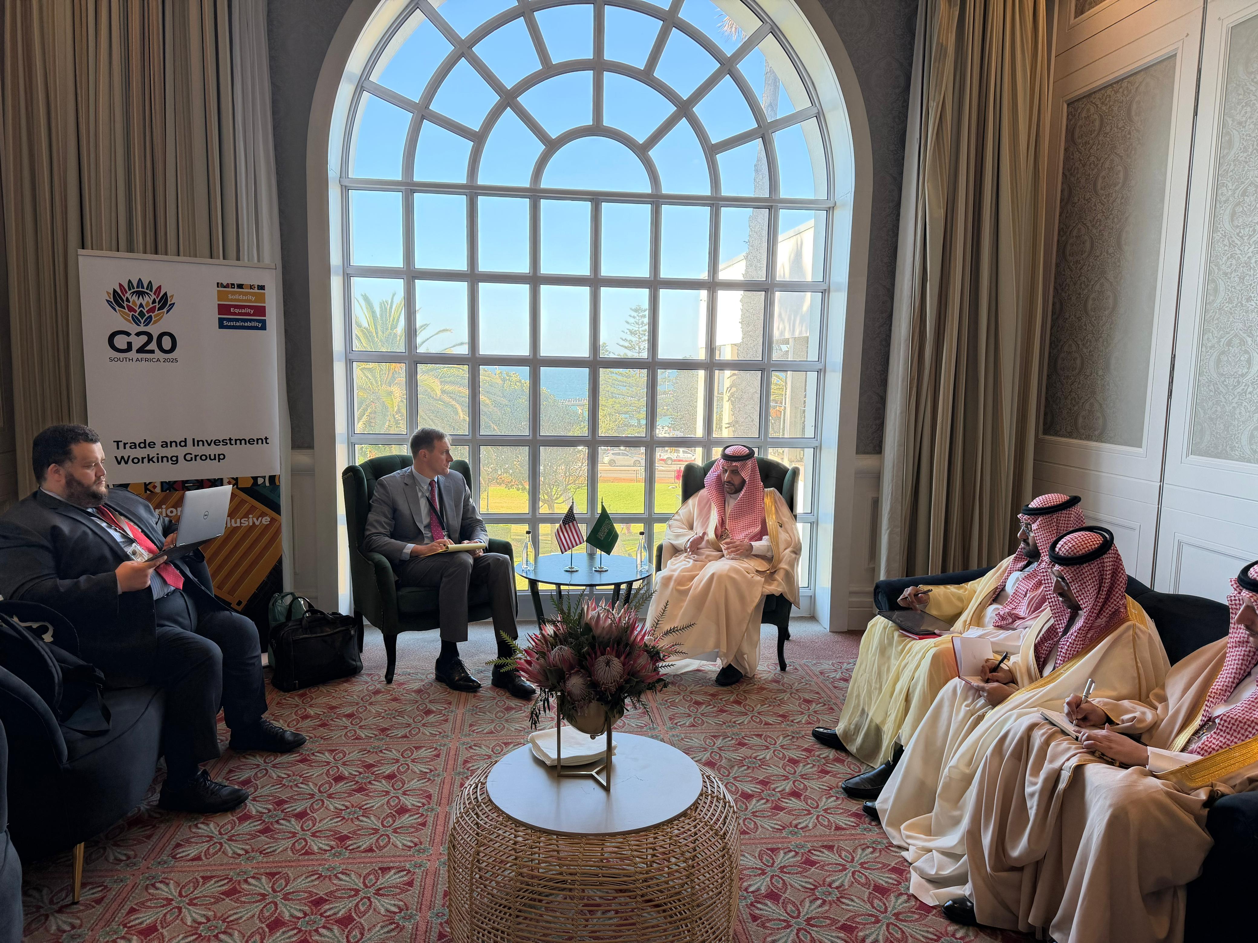 المملكة تشارك في الاجتماع الوزاري مجموعة التجارة والاستثمار بمجموعة العشرين وتؤكد دورها في تعزيز التجارة العالمية